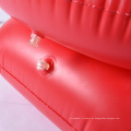 poltrona de bebê simples inflável de cor vermelha